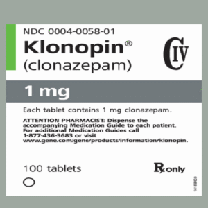 KLONOPIN 1 MG